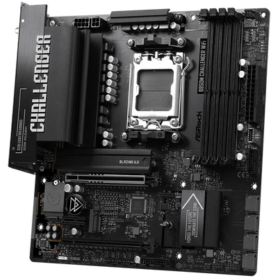 Дънна платка ASROCK B850M Challenger WiFi, Socket AM5, DDR5, mATX