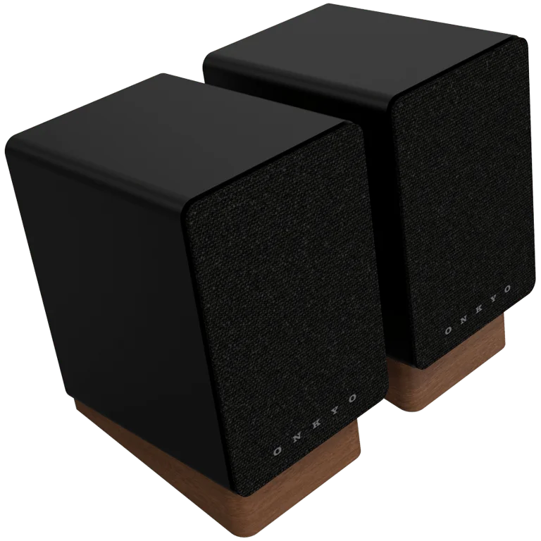Onkyo Creator Series GX-10DB Powered Speakers, Black, pair