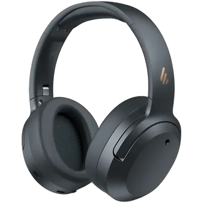 Слушалки Edifier W820NB Plus Bluetooth, 40mm драйвери, ANC, Hi-Res Audio, до 88ч, USB-C, Тъмно сиви