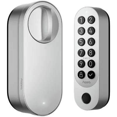 Aqara Smart Lock U200 (Offline, Silver): Model No: EL-D02D; SKU No: AD040EUS02