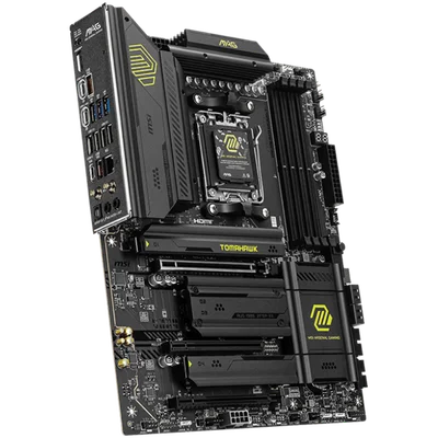 MSI MAG X870 TOMAHAWK WIFI, ATX,Socket AM5, AMD Tyzen 9000, Dual Channel DDR5 up to 8400+(OC)MHz, 3x PCIe x16 slots, 4x M.2 slot, 4xUSB 2.0, 3xUSB 5Gbps A, 2xUSB 10Gbps A, 1xUSB 10 Gbps C, 2xUSB 40Gbps C,1x HDMI, 2xDP, 5G LAN, 7.1 Audio, 3y warranty