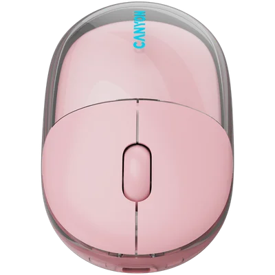 CANYON mouse OnClick 24 BT/ Wireless Transparent/Pink