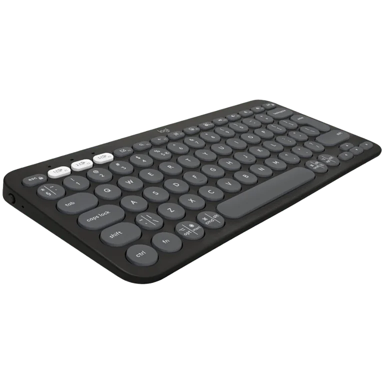 Logitech Pebble Keys 2 K380s - TONAL GRAPHITE - US INT'L - BT - N/A - INTNL-973 - UNIVERSAL