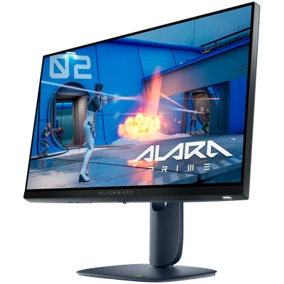 Monitor LED Alienware AW2525HM 24.5" 1920x1080, FHD, 320Hz, Fast IPS AG, 16:9, 1000:1, 400 cd/m2, 1ms/0.5ms, 178/178, 99% sRGB, DP 1.4, 2xHDMI 2.1, 1xUSB-B, 2xUSB-A, Flicker-free, Tilt, Swivel, Pivot, Height Adjust (11cm), G-SYNC, FS Pr. 3Y