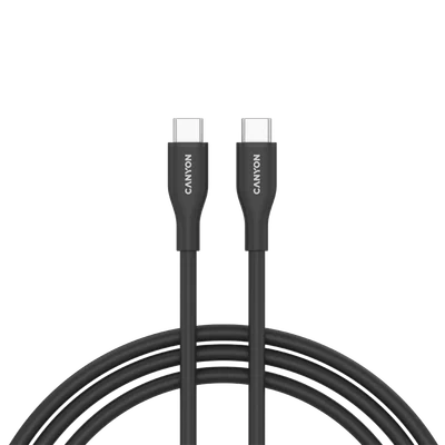 CANYON cable CC60SC10 C-C 60W 1m Silicon Black