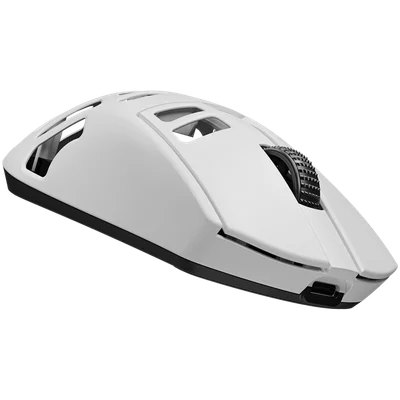 LORGAR MSE90W, Magnesium Alloy Wireless Gaming Mouse Elite, White