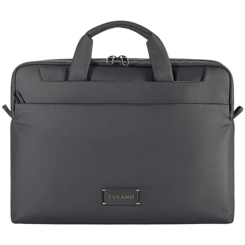 TUCANO WORK OUT 5 Slim Bag for MacBook Pro 14 / MacBook Air 13 / MacBook Pro 13 / Laptop 13, Black