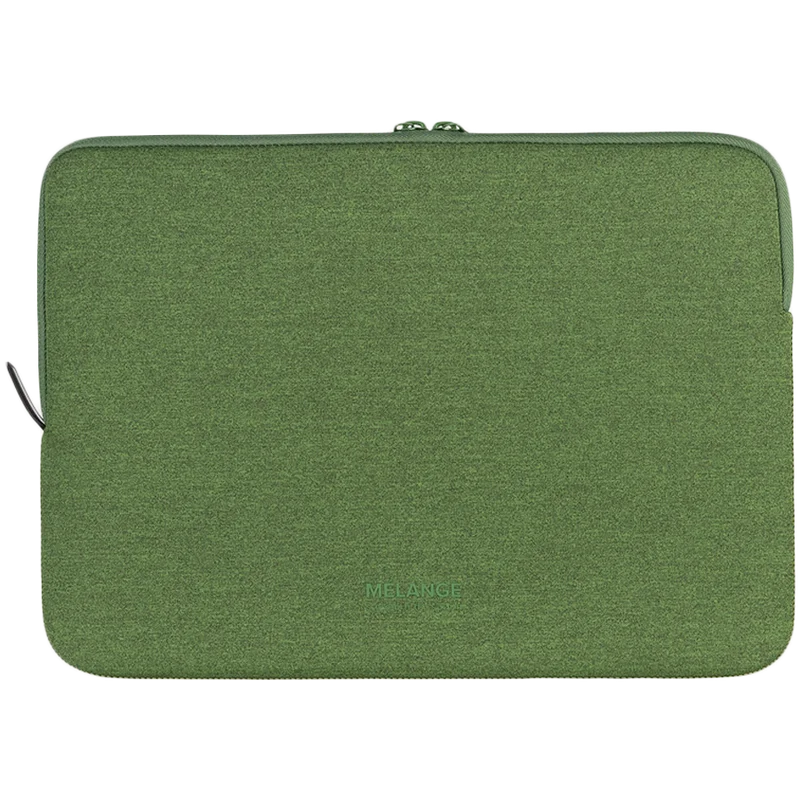TUCANO MELANGE Sleeve for MacBook Air 15 (2023) / MacBook Pro 15 (2016-2019) / Laptop 14 / Laptop 13, Green