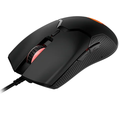 Гейминг мишка CANYON – Carver GM-116, 3600 DPI, RGB подсветка, 6 бутона, черна