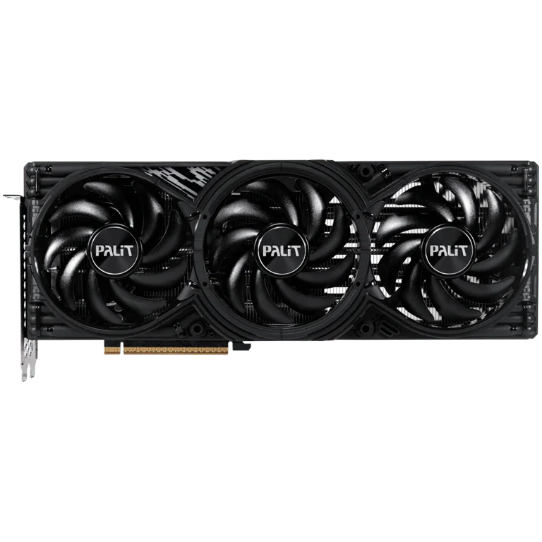 PALIT GeForce RTX 5070 Ti GamingPro-S 16GB GDDR7 256 bit, 1x HDMI 2.1b, 3x DP 2.1b, 3 Fan, 1x 16-pin pwr connector, 750W, 331.9 x 127.1 x 49.7 mm, NE7507T019T2-GB2031U