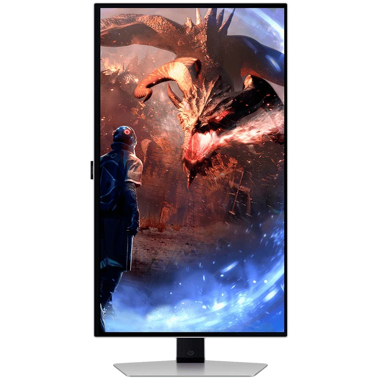 Monitor LED Samsung LS27DG602SUXEN G60SD, 27" QHD FLAT 16:9 (2560x1440) QD-OLED IPS 360Hz, 250 cd/㎡, 1000:1, 0.03ms, 178/178, 1xDP 1xHDMI, 2xUSB 3.0, Tilt/Pivot/Swivel/HeightAdj (120mm), VESA 100x100, 2Y