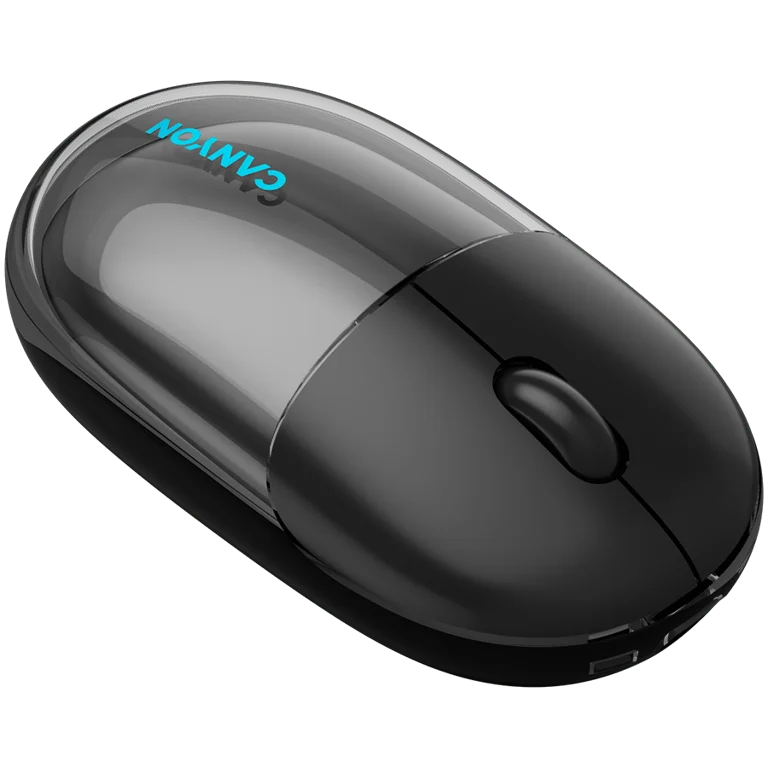 CANYON mouse OnClick 24 BT/ Wireless Transparent/Black