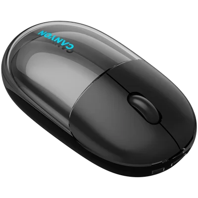 CANYON mouse OnClick 24 BT/ Wireless Transparent/Black