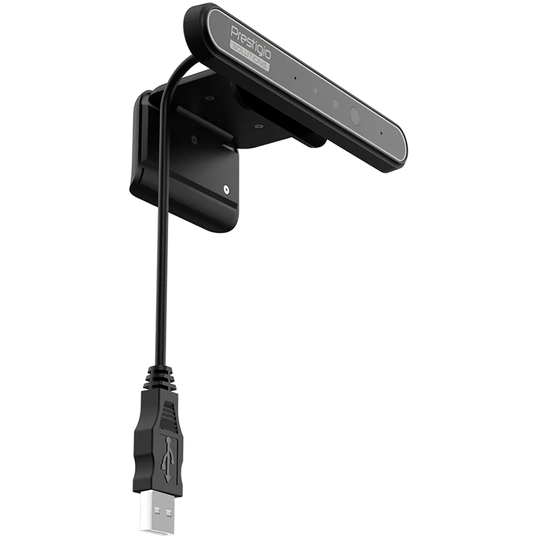 Уеб камера Prestigio Solutions Windows Hello, FHD, 2MP, 2 микрофона, 1м обхват, USB 3.0