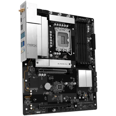 Дънна платка ASROCK B860 Rock Wi-Fi 7, Socket 1851, DDR5, ATX