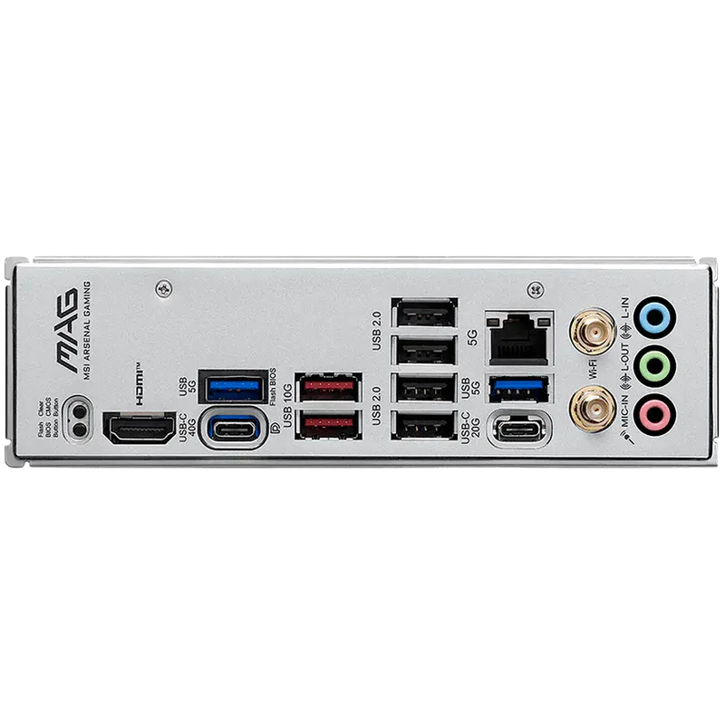 MSI X870E GAMING PLUS MAX WIFI, ATX, Socket AM5, 4x DDR5 Dual Channel DDR5 up to 8200(OC)MHz, 3x PCIe x16 slot, 3x M.2 slot, 4x USB 2.0, 2x USB 5Gbps, 2x USB 10Gbps, 1x 20Gbps Type-C, 1x 40Gbps Type-C, HDMI, 7.1 HD Audio, 5G LAN, WiFI 7, BT, 3Y
