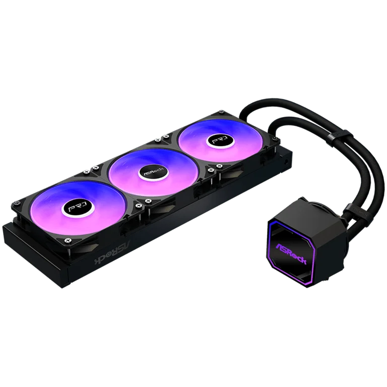 Воден охладител за процесор ASRock Pro 360 ARGB 360 мм 90-APRA36-BAAGA6 Черен