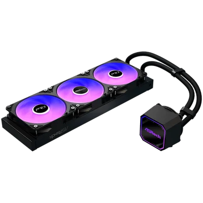 Воден охладител за процесор ASRock Pro 360 ARGB 360 мм 90-APRA36-BAAGA6 Черен