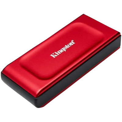 Kingston SSD 1TB XS1000 Red External USB 3.2 Gen 2 Portable Solid State Drive