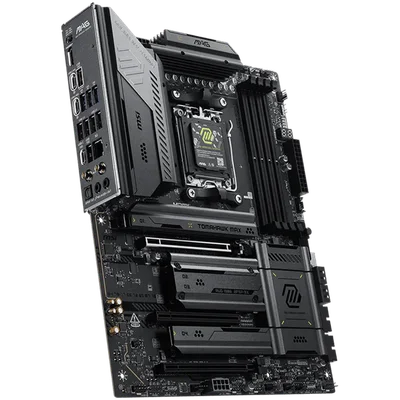 Дънна платка MSI MAG X870E TOMAHAWK MAX WIFI, ATX, Socket AM5, DDR5, Wi-Fi 7, 5G LAN