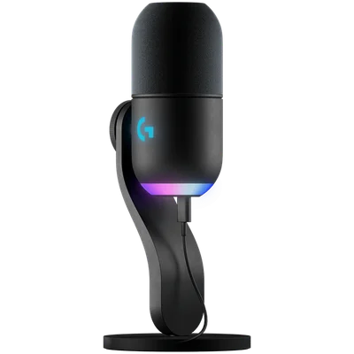 LOGITECH G Yeti GX RGB Gaming Microphone - LIGHTSYNC - BLACK - USB