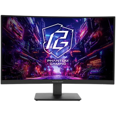 Монитор ASRock 27" QHD VA Curved 180Hz 1ms FreeSync 132% sRGB
