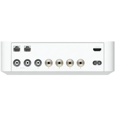 Ubiquiti UPL-Amp-W-EU Premium speaker amplifier designed for high-fidelity multi-zone audio streaming and immersive spatial sound experiences, 130 watts per channel at 8 ohms, 2x speaker terminal outputs with (2) custom-designed banana plugs include