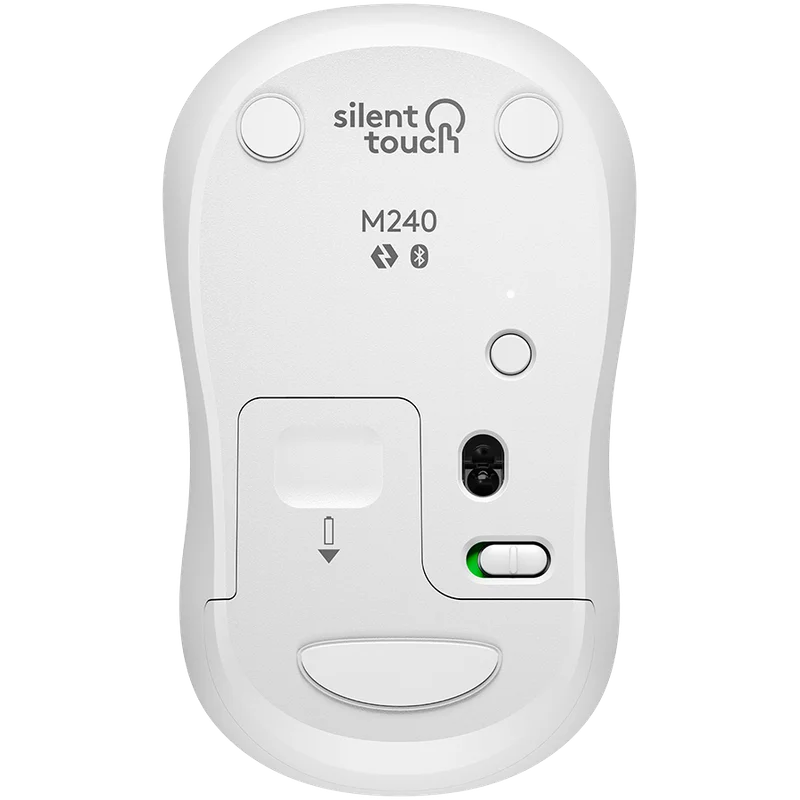Logitech M240 Silent Bluetooth Mouse - OFF WHITE - EMEA-808