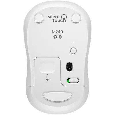 Logitech M240 Silent Bluetooth Mouse - OFF WHITE - EMEA-808
