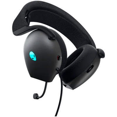 Гейминг слушалки Alienware AW520H Dark Side of the Moon с кабел