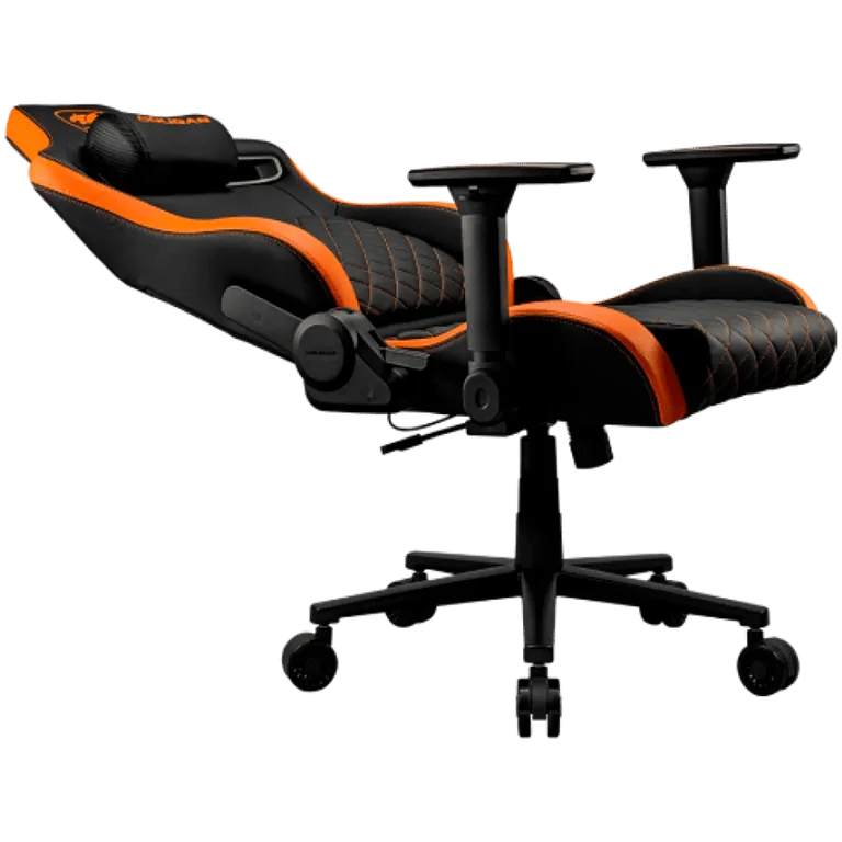 Гейминг стол COUGAR GAMING DEFENSOR F, черно/оранжево