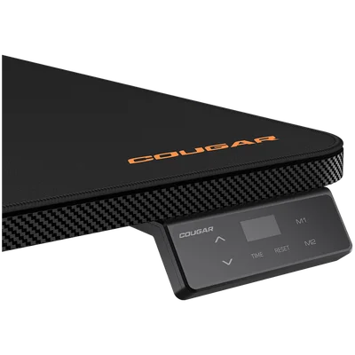Гейминг бюро COUGAR GAMING – E-STAR 120, електрическо регулиране, черен