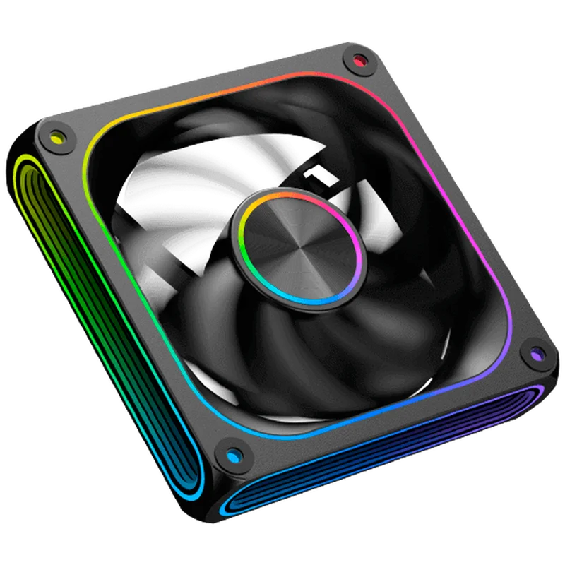 Infinity J22A EN49811 (BK, 3PCS J22A PWM Fans, ARGB & PWM Remote Control Box, A Logo Color Box)