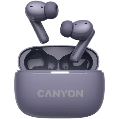 CANYON headset OnGo TWS-10 ANC+ENC Purple