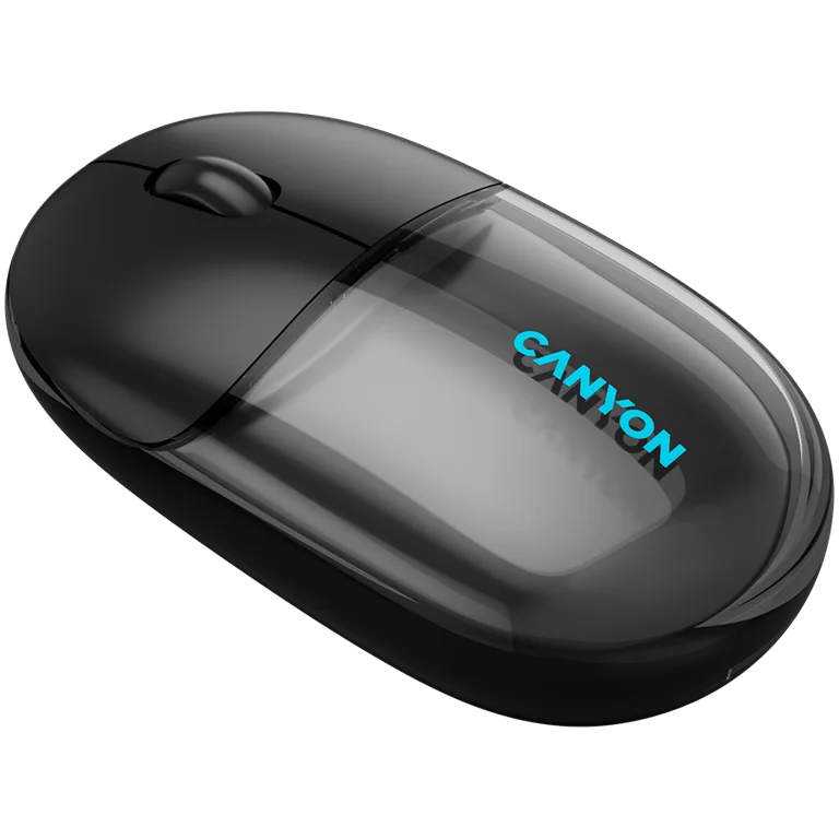 CANYON mouse OnClick 24 BT/ Wireless Transparent/Black