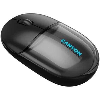 CANYON mouse OnClick 24 BT/ Wireless Transparent/Black