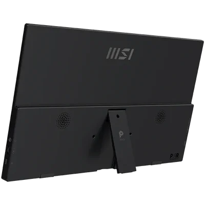 MSI PRO MP165 E6 Professional Business Portable Monitor, 15.6" 60Hz, FHD (1920x1080) 16:9, IPS Anti-glare, 4ms, 250nits, 1000:1, 178/178, Tilt, Speakers, 2x Type-C, 1x HDMI, 3Y Warranty