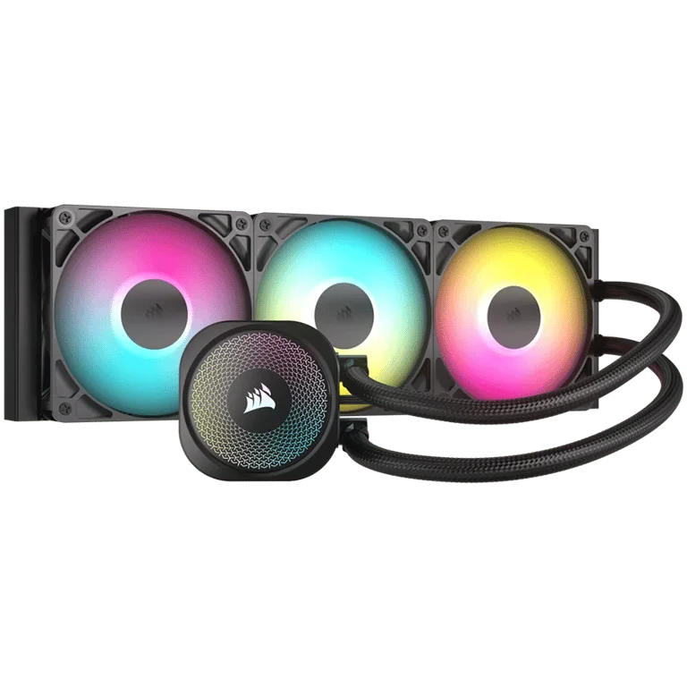 Охладителна система Corsair NAUTILUS 360 ARGB 360mm радиатор, водно охлаждане за процесор