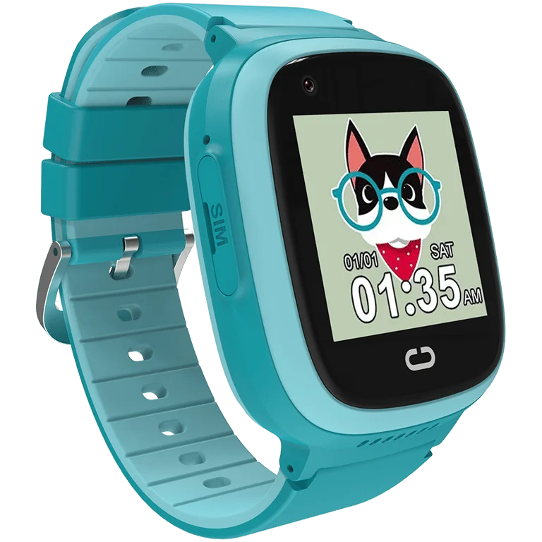 CANYON kids watch Sunny KW-48 Video 4G GPS Games&Music Blue