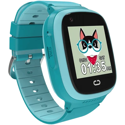 CANYON kids watch Sunny KW-48 Video 4G GPS Games&Music Blue