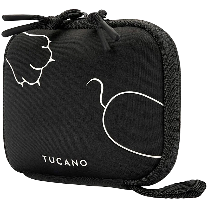 TUCANO TOPO Hard Disk Pouch, Black