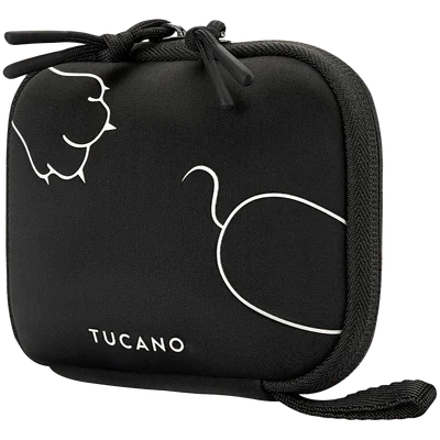 TUCANO TOPO Hard Disk Pouch, Black