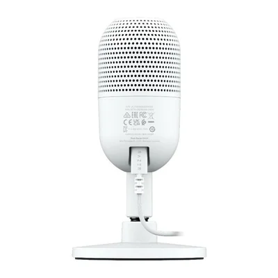 Микрофон Razer Seiren V3 Mini RZ19-05050300-R3M1 бял, кондензаторен, USB-C, суперкардиоиден, ultra-compact