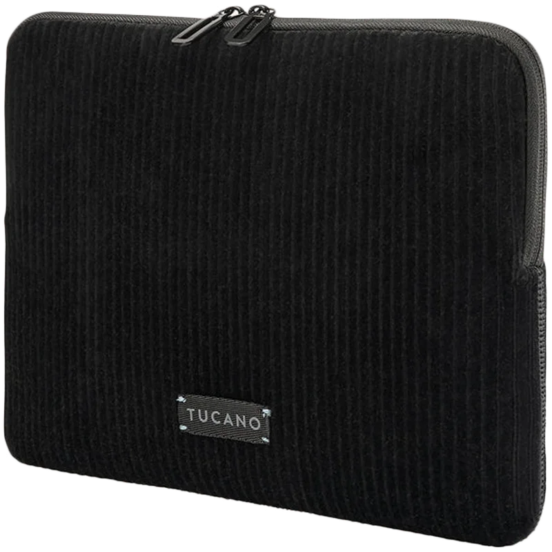 TUCANO VELLUTO 2 Sleeve for MacBook Air 13 / MacBook Pro 13 / Laptop 12, Black