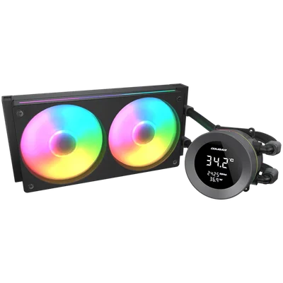 COUGAR Poseidon Vistek ARGB 240 AiO Liquid Watercooling - Black