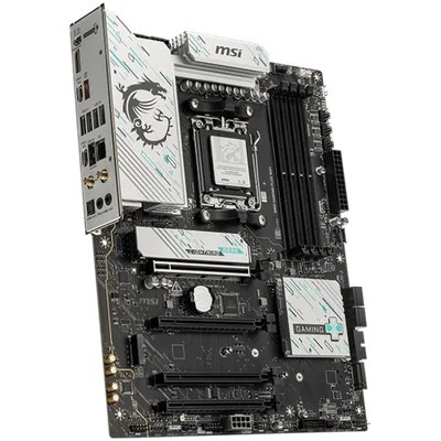 MSI B850 GAMING PLUS WIFI, ATX, Socket AM5, 4x DDR5 Dual Channel DDR5 up to 8200(OC)MHz, 4x PCIe 3.0 x16 slot, 3x M.2 slot, 4x USB 2.0, 1x USB 5Gbps, 1x USB 10Gbps, 2x USB 10Gbps Type-C, DP, 7.1 HD Audio, 5G LAN, WiFI 7, BT, 3Y
