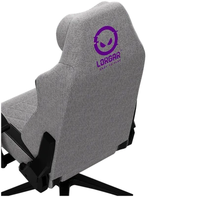 LORGAR CHA41, Ergonomic Gaming Chair Advanced, premium anti-stain fabric, Grey