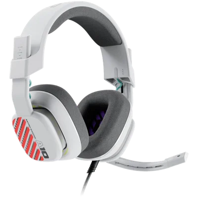 LOGITECH ASTRO A10 Wired Gaming Headsets - STAR KILLER BASE - WHITE - 3.5 MM