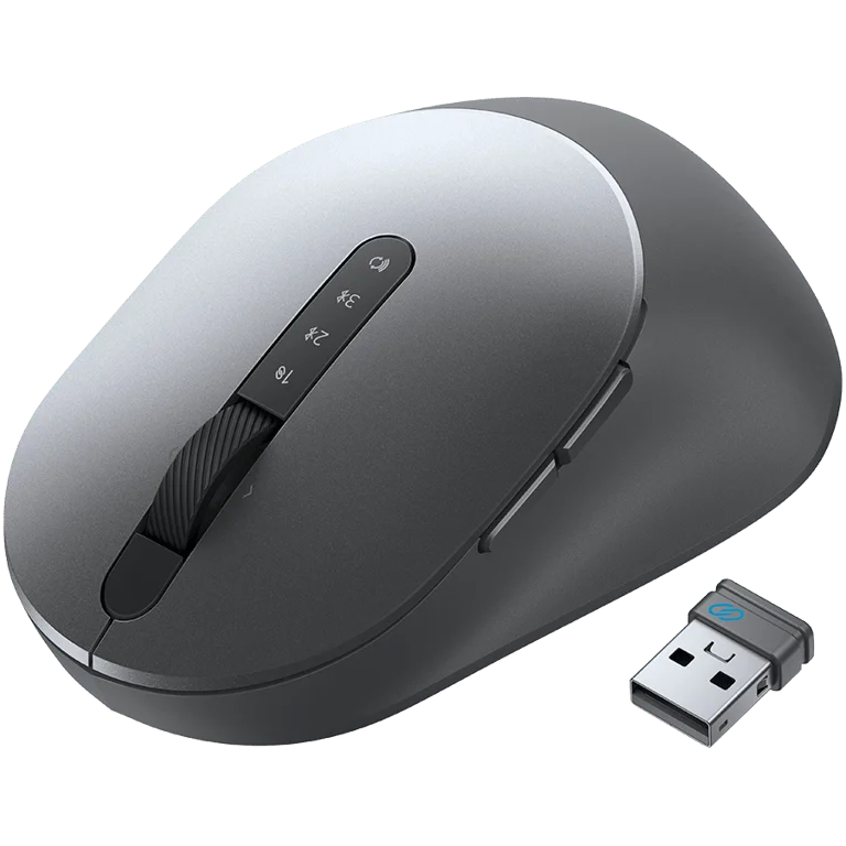 Мишка безжична Dell MS5320W Multi-Device, Titan Gray