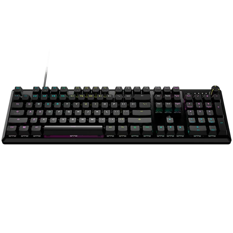 CORSAIR K70 CORE RGB Mechanical Black, Backlit RGB LED, MLX Red linear switches
